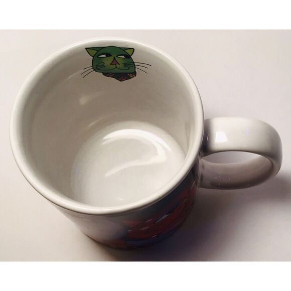 🐱 Vintage “Cool Cats” Mug by Loralie Harris (2006) Coffee Cup - Picture 2 of 10